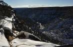 O relevo cheio de vales e canyons do Mesa Verde National Park, no Colorado, nos Estados Unidos